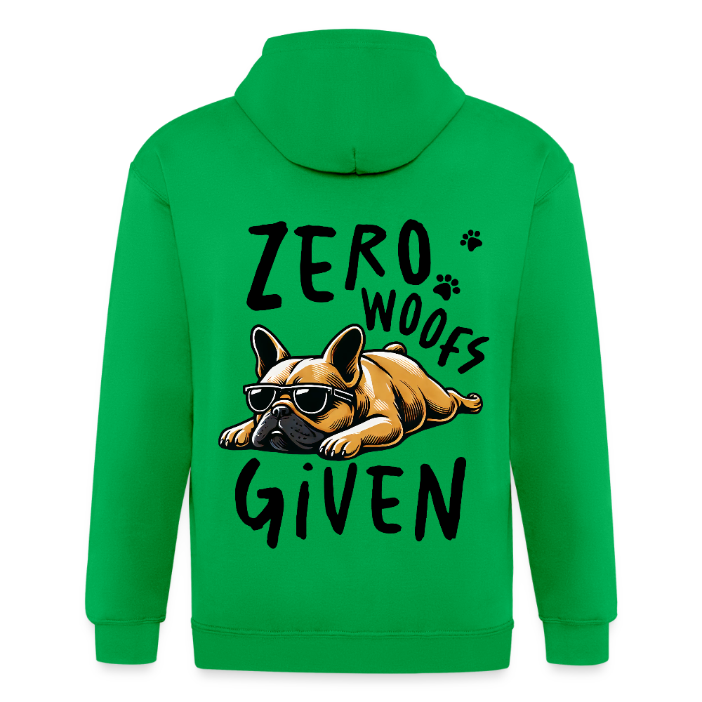 Adult Unisex Heavyweight Hooded Jacket - kelly green