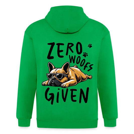 Adult Unisex Heavyweight Hooded Jacket - kelly green