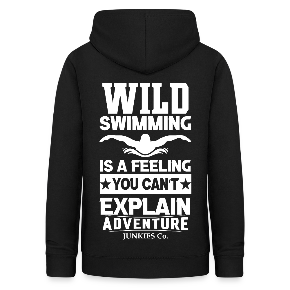 Women's Hoodie Water Adventure - black