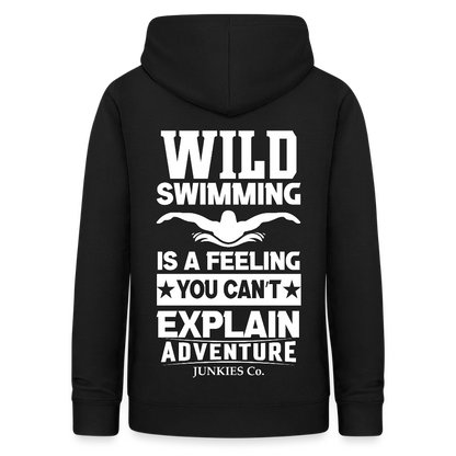 Women's Hoodie Water Adventure - black