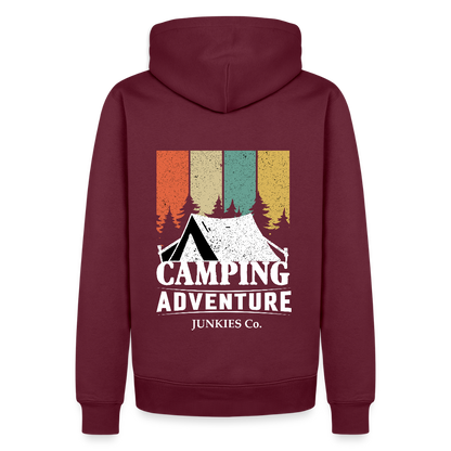 Men’s Premium Camping  Hoodie - burgundy