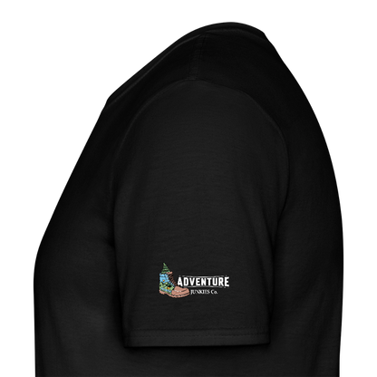 Men's Hiking & Walking T-Shirt - black