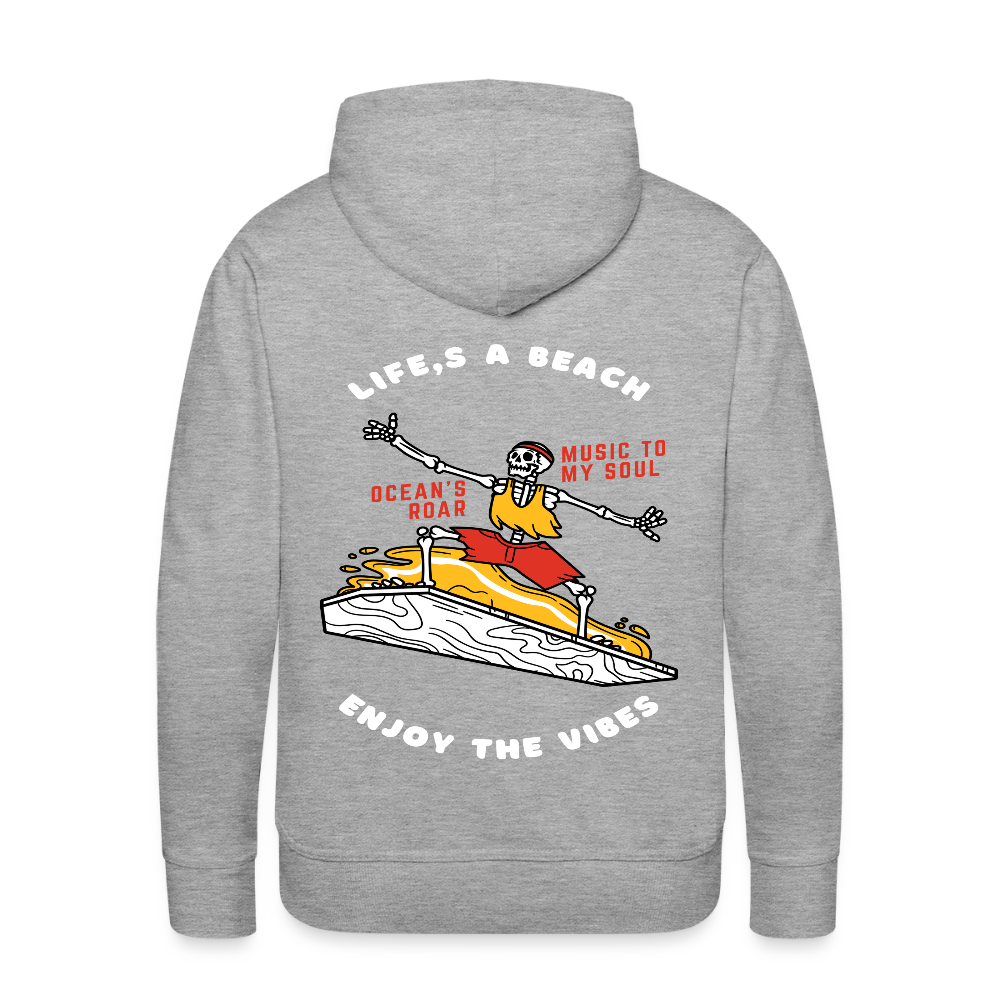 Men’s Premium Water Fun Hoodie - heather grey
