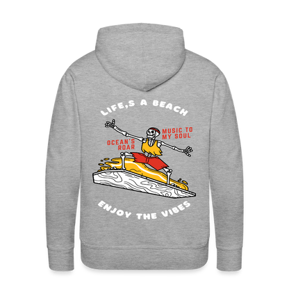 Men’s Premium Water Fun Hoodie - heather grey