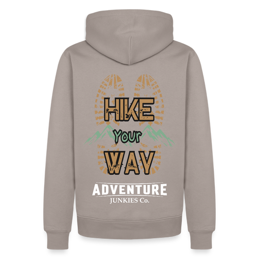 Men’s Premium Hiking /Walking Hoodie - taupe