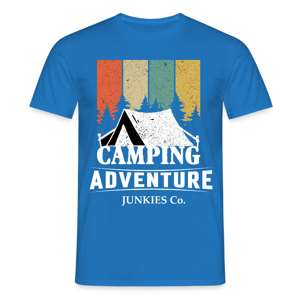 Men's Camping  T-Shirt - royal blue