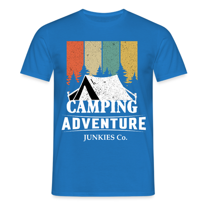 Men's Camping  T-Shirt - royal blue