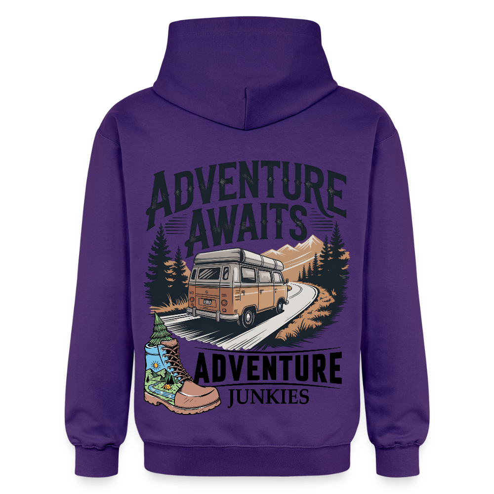 Unisex Midweight Hoodie - purple