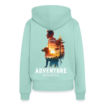 Women’s Premium Hiking /Walking Hoodie - mint 
