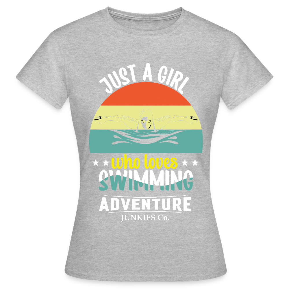 Women's Water Adventure T-Shirt - heather grey