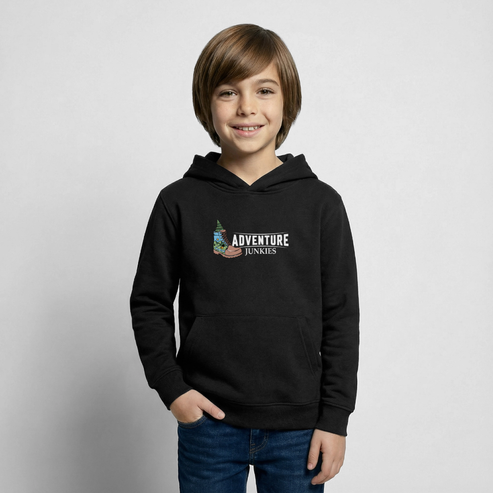 Children's  Unisex Hoodie - black