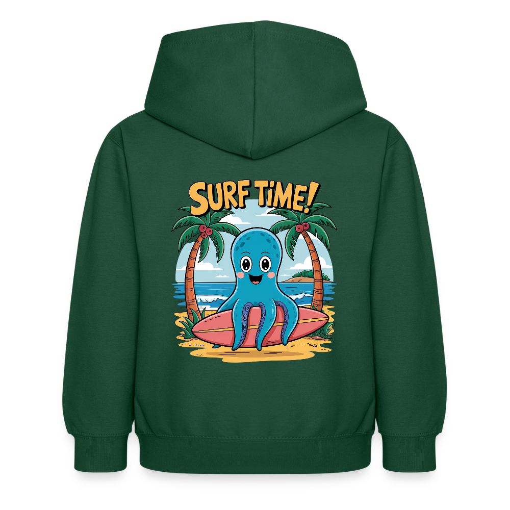 Children's  Unisex Hoodie - bottle green