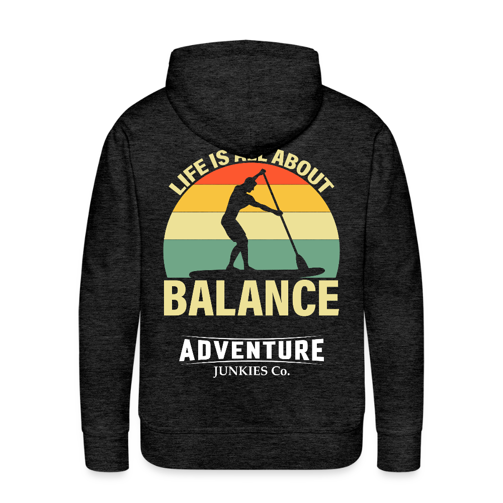 Men’s Premium  Water Fun Hoodie - charcoal grey