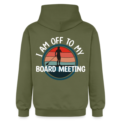 Adult Unisex Midweight Hoodie - military green