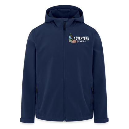 Unisex Recycled Softshell Jacket DISCOVERER - navy