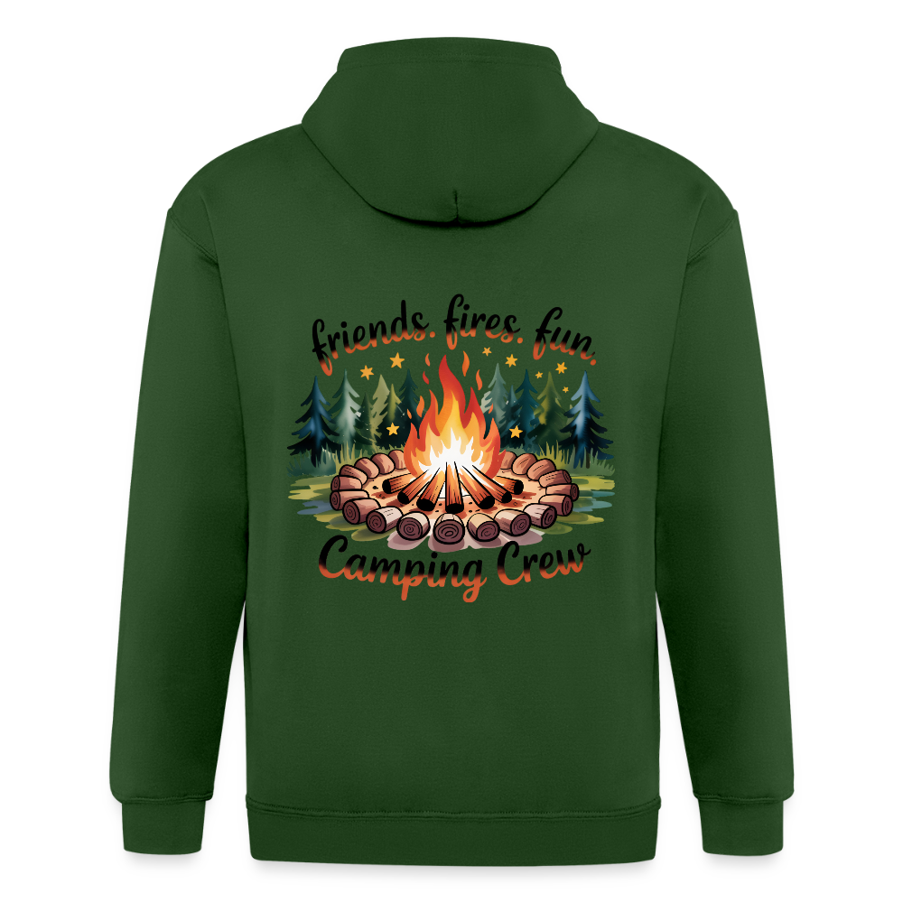 Unisex Heavyweight Hooded Jacket - forrest