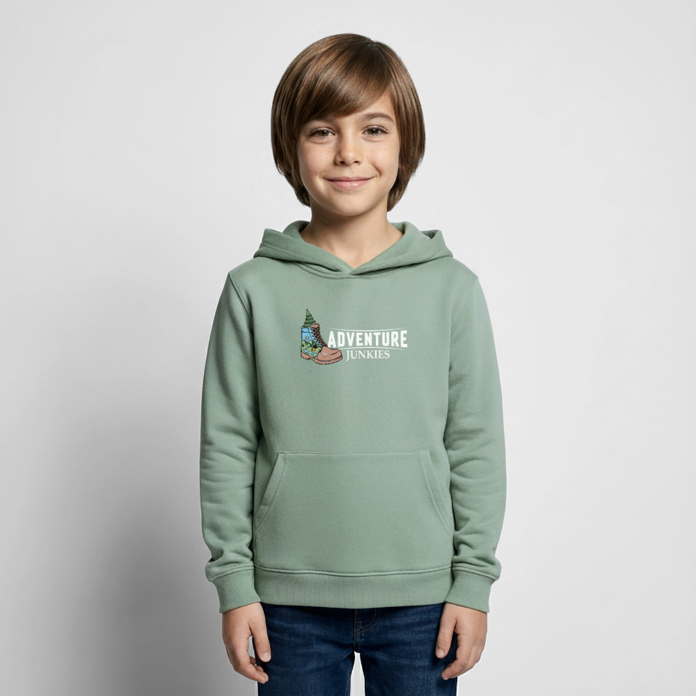 Children's  Unisex Hoodie - steel green