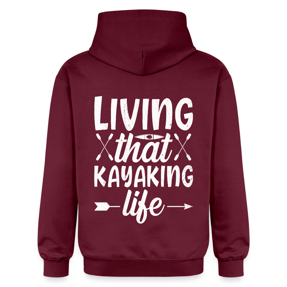 Adult Unisex  Midweight Hoodie - maroon
