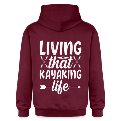 Adult Unisex  Midweight Hoodie - maroon