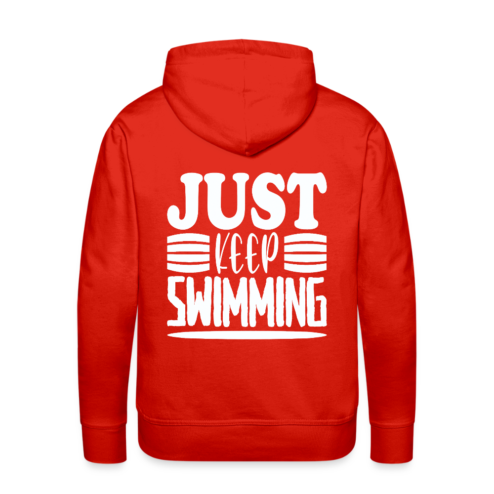 Men’s Premium Water Fun Hoodie - red