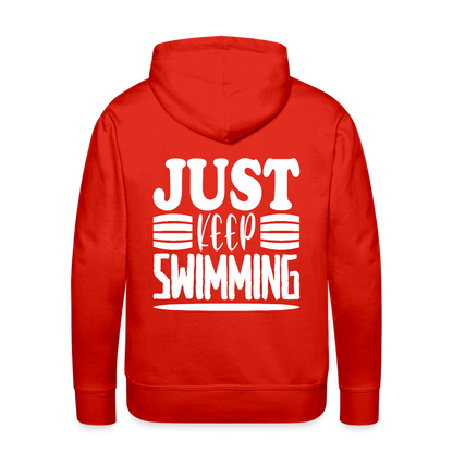 Men’s Premium Water Fun Hoodie - red
