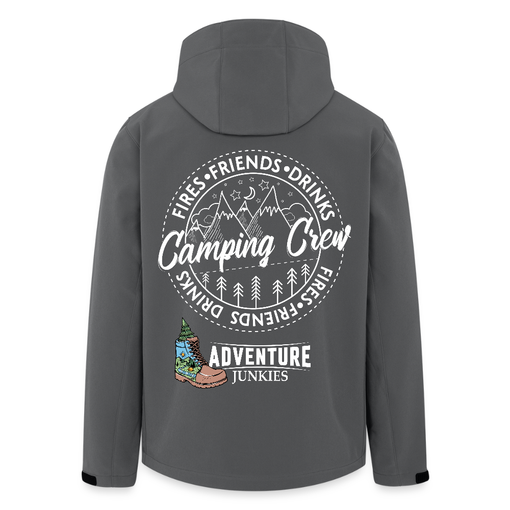 Unisex Recycled Softshell Jacket THE DISCOVERER - anthracite