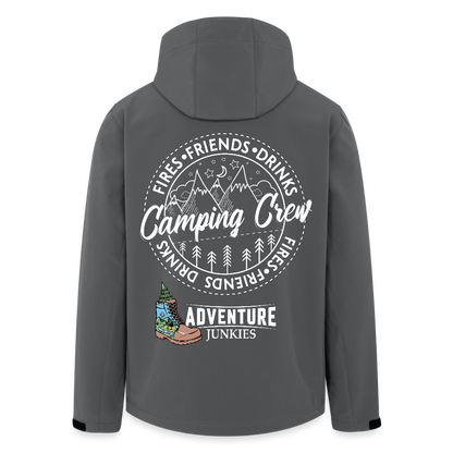 Unisex Recycled Softshell Jacket THE DISCOVERER - anthracite