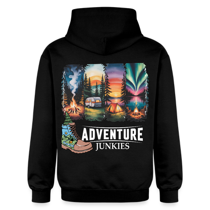 Unisex Midweight Hoodie - black