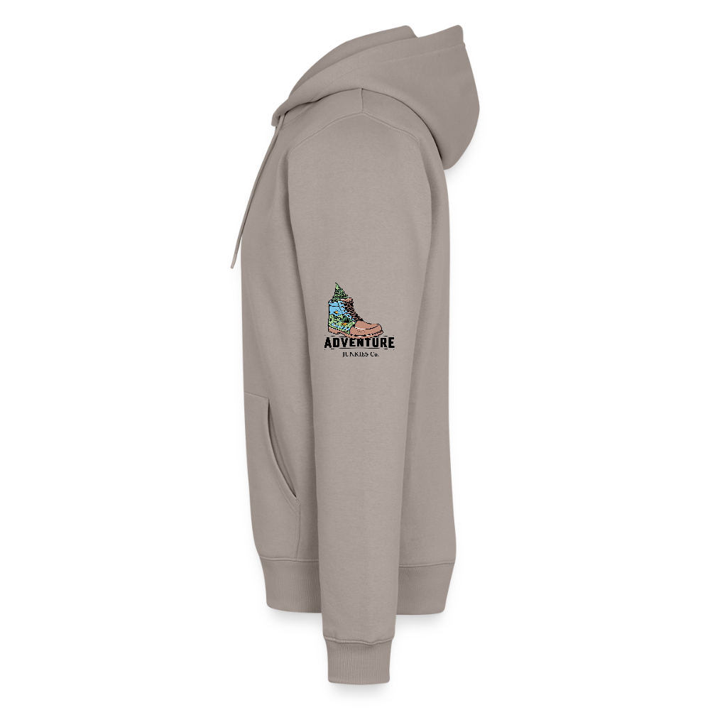 Men’s Premium Hiking / Walking Hoodie - taupe