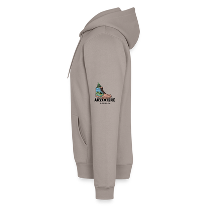 Men’s Premium Hiking / Walking Hoodie - taupe