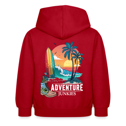 Children's  Unisex Hoodie - red