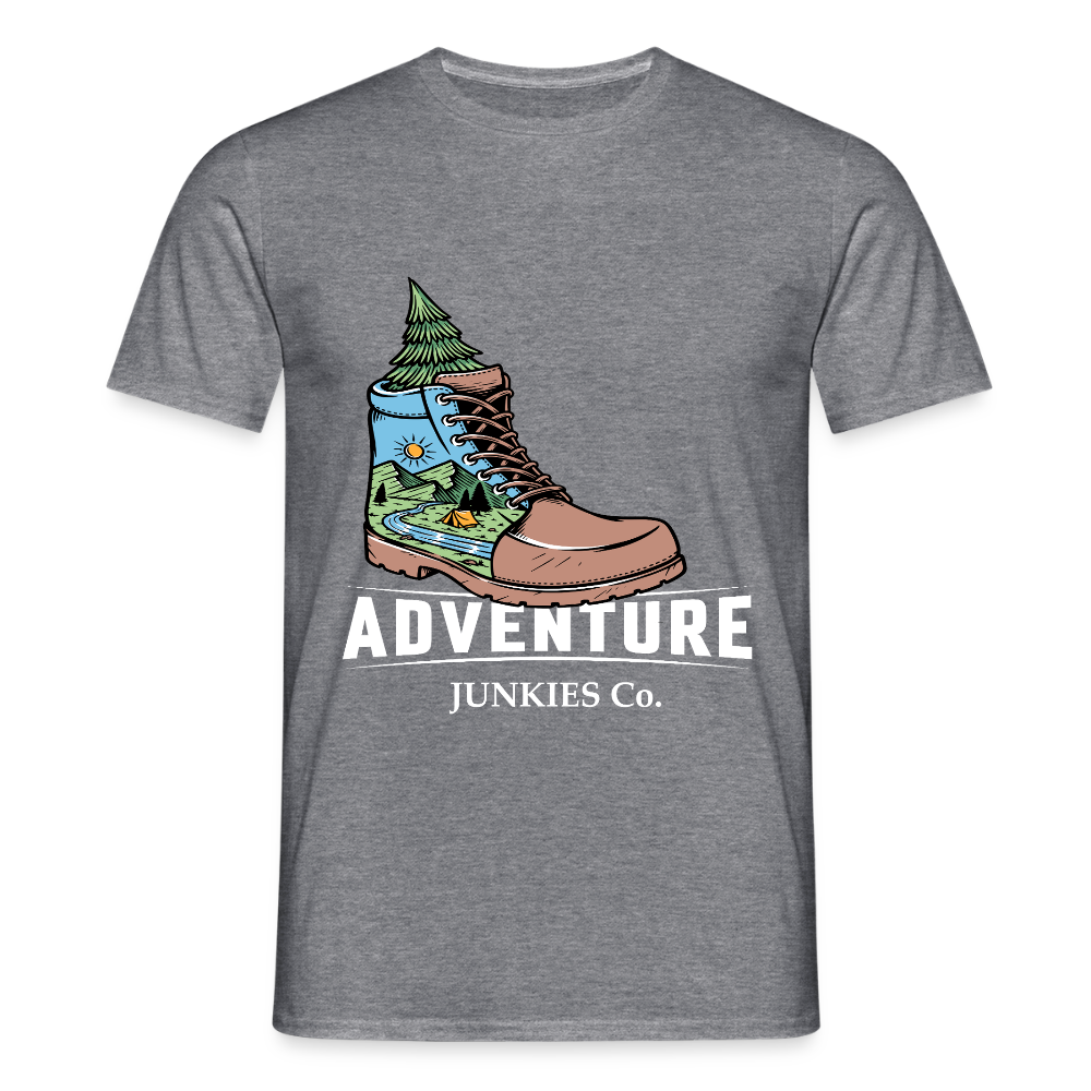 Men's Camping T-Shirt - graphite heather