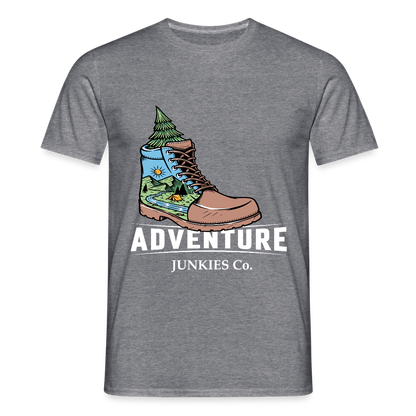 Men's Camping T-Shirt - graphite heather
