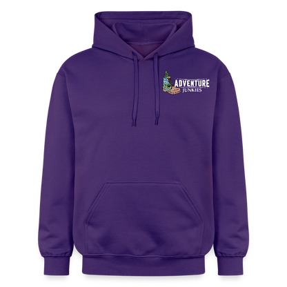 Adult Unisex  Midweight Hoodie - purple