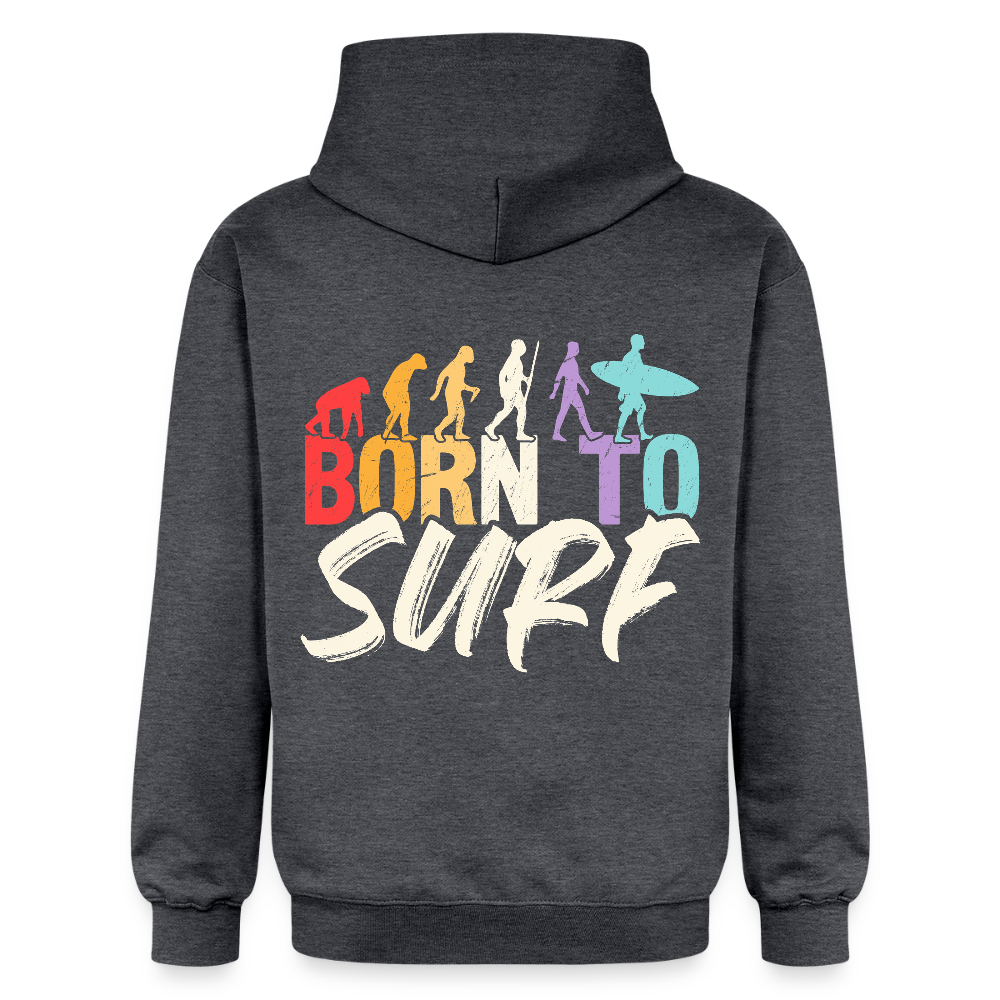 Adult Unisex  Midweight Hoodie - dark heather grey