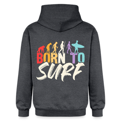 Adult Unisex  Midweight Hoodie - dark heather grey