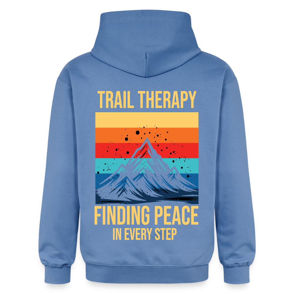 Adult Unisex Midweight Hoodie - carolina blue