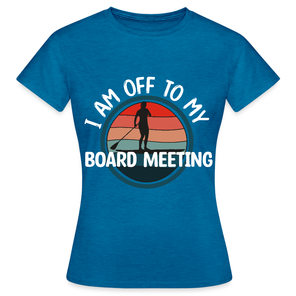 Women's T-Shirt - antique blue sapphire heather