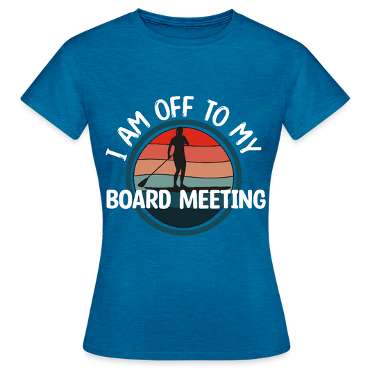 Women's T-Shirt - antique blue sapphire heather