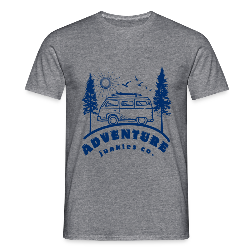 Men's Camping T-Shirt - graphite heather