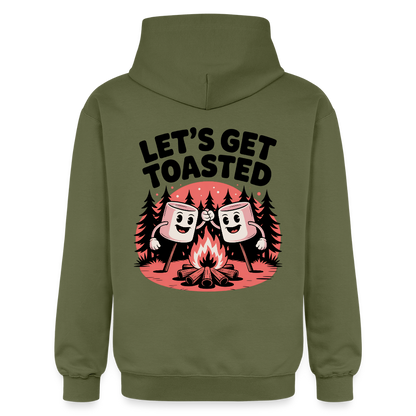 Unisex Midweight Hoodie - military green