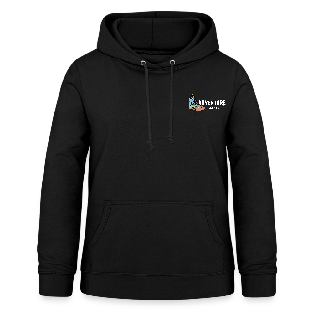 Women's Hoodie Water Adventures - black