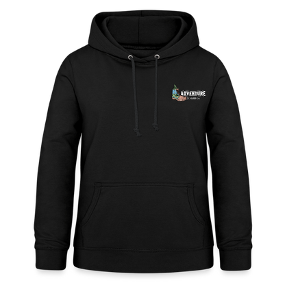 Women's Hoodie Water Adventures - black