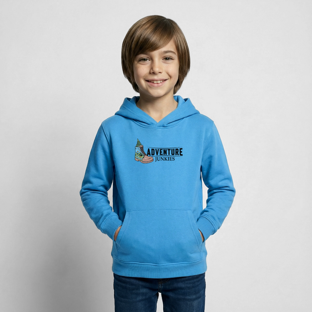 Children's Unisex Hoodie - sea blue