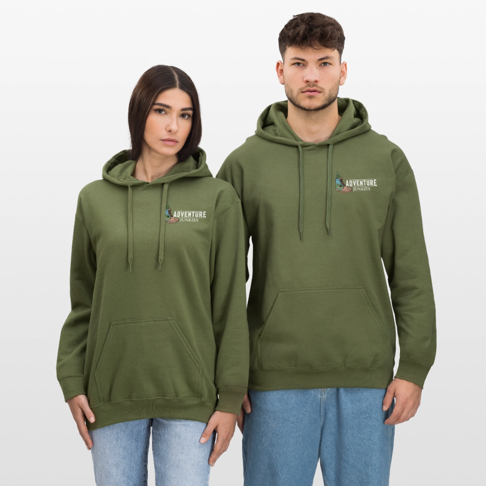 Adult Unisex  Midweight Hoodie - military green
