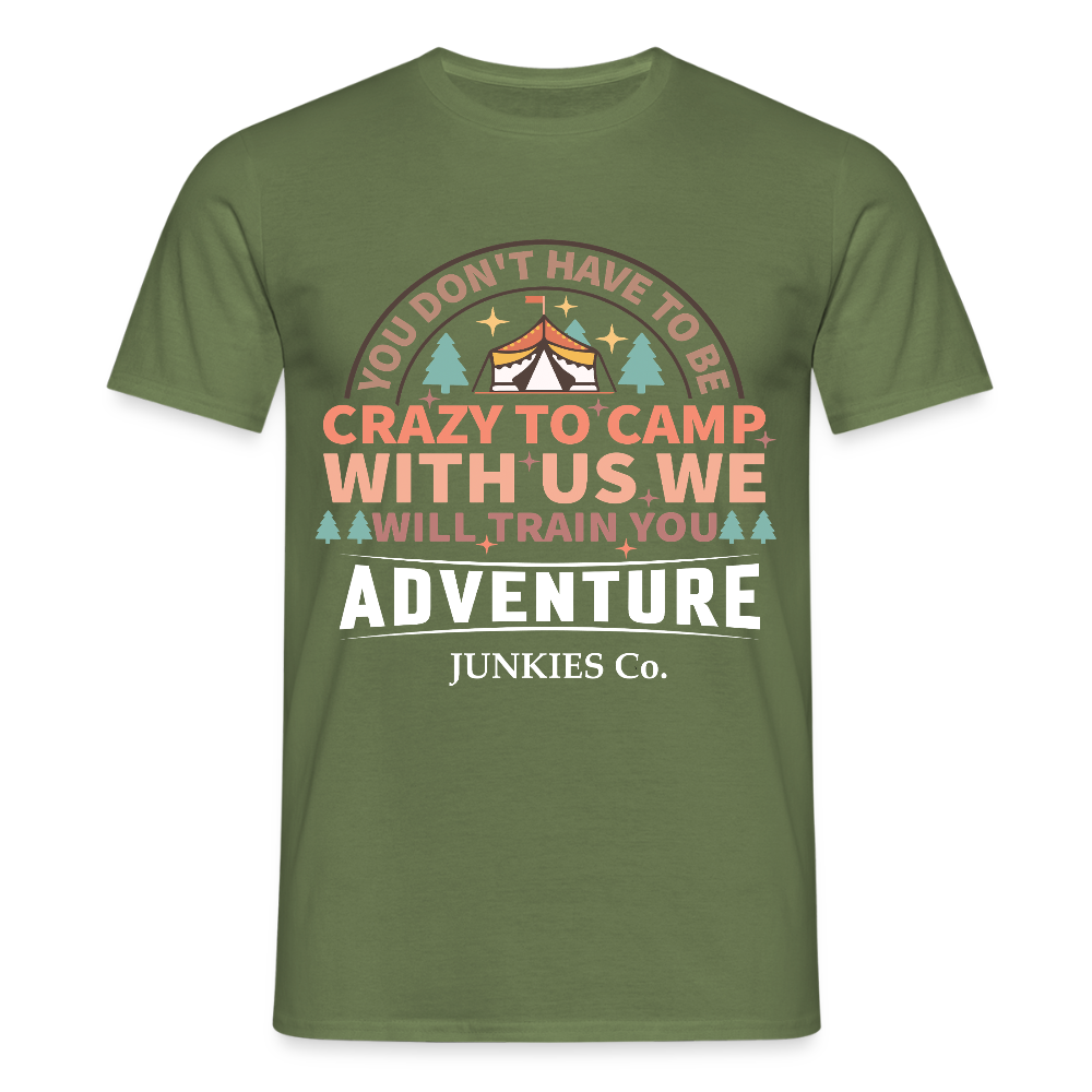 Men's Camping T-Shirt - military green