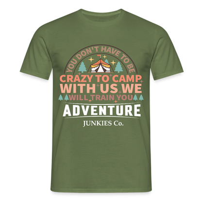 Men's Camping T-Shirt - military green