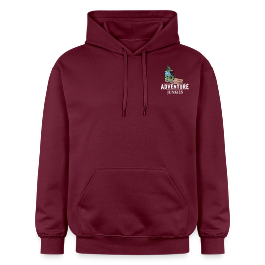Unisex Midweight Hoodie - maroon