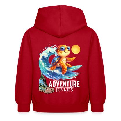 Children's  Unisex Hoodie - red
