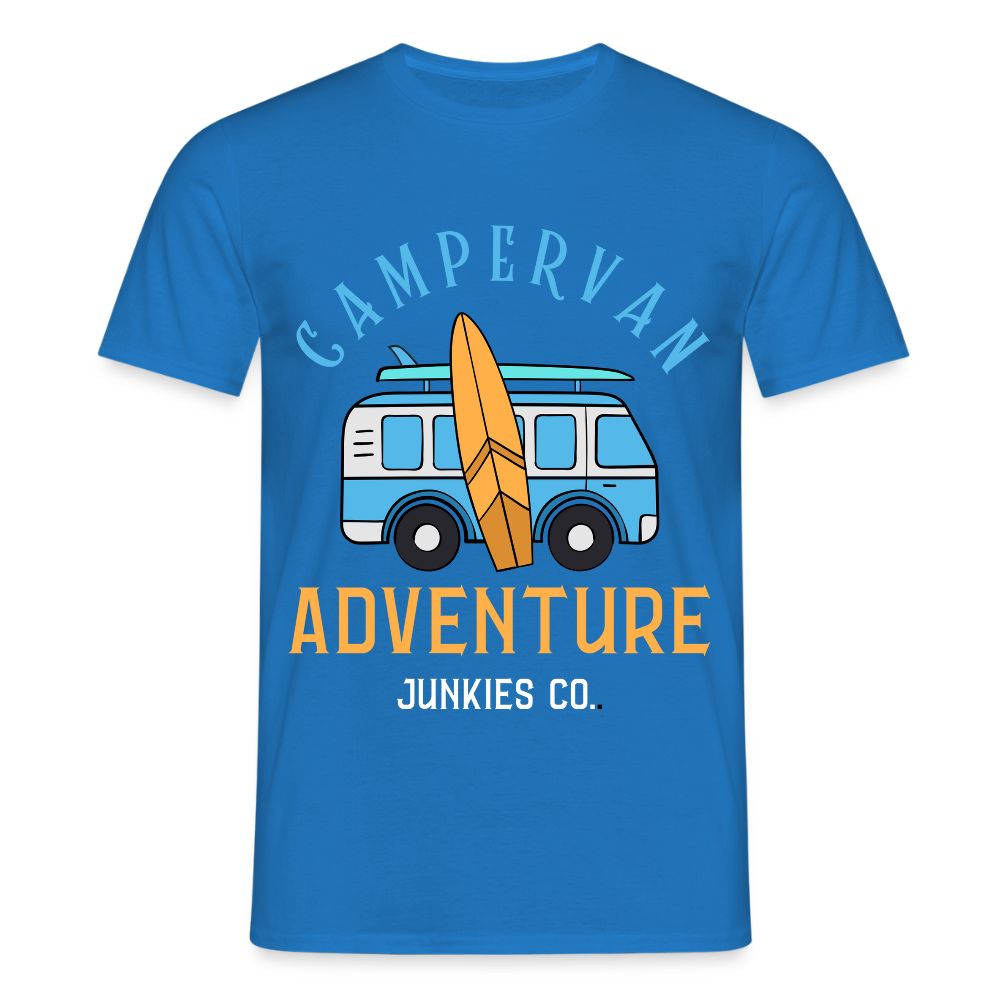 Men's Camping T-Shirt - royal blue